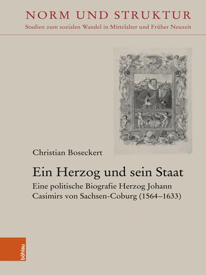 cover image of Ein Herzog und sein Staat